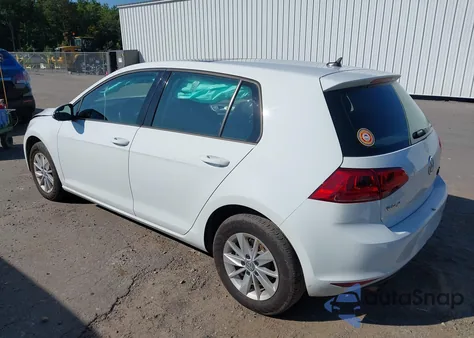 2015 Volkswagen Golf Tsi S 4-Door from USA, damaged, VIN 3VW217AU7FM094476